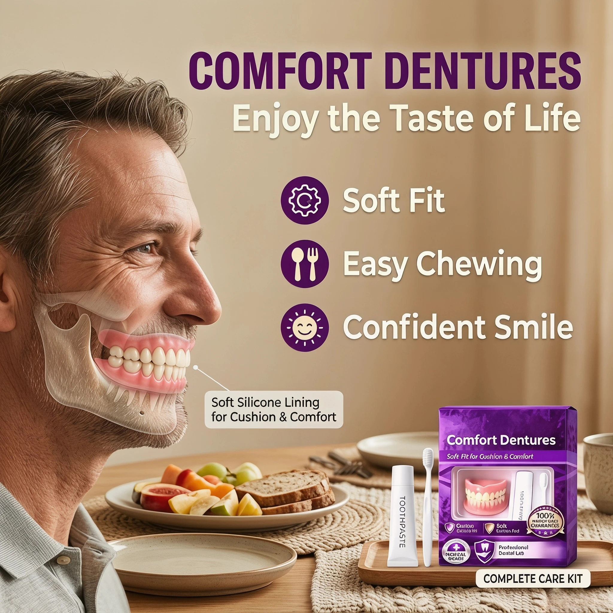 Volledige set natuurlijke gebi - Teeth Whitening Instant recensie en prijs