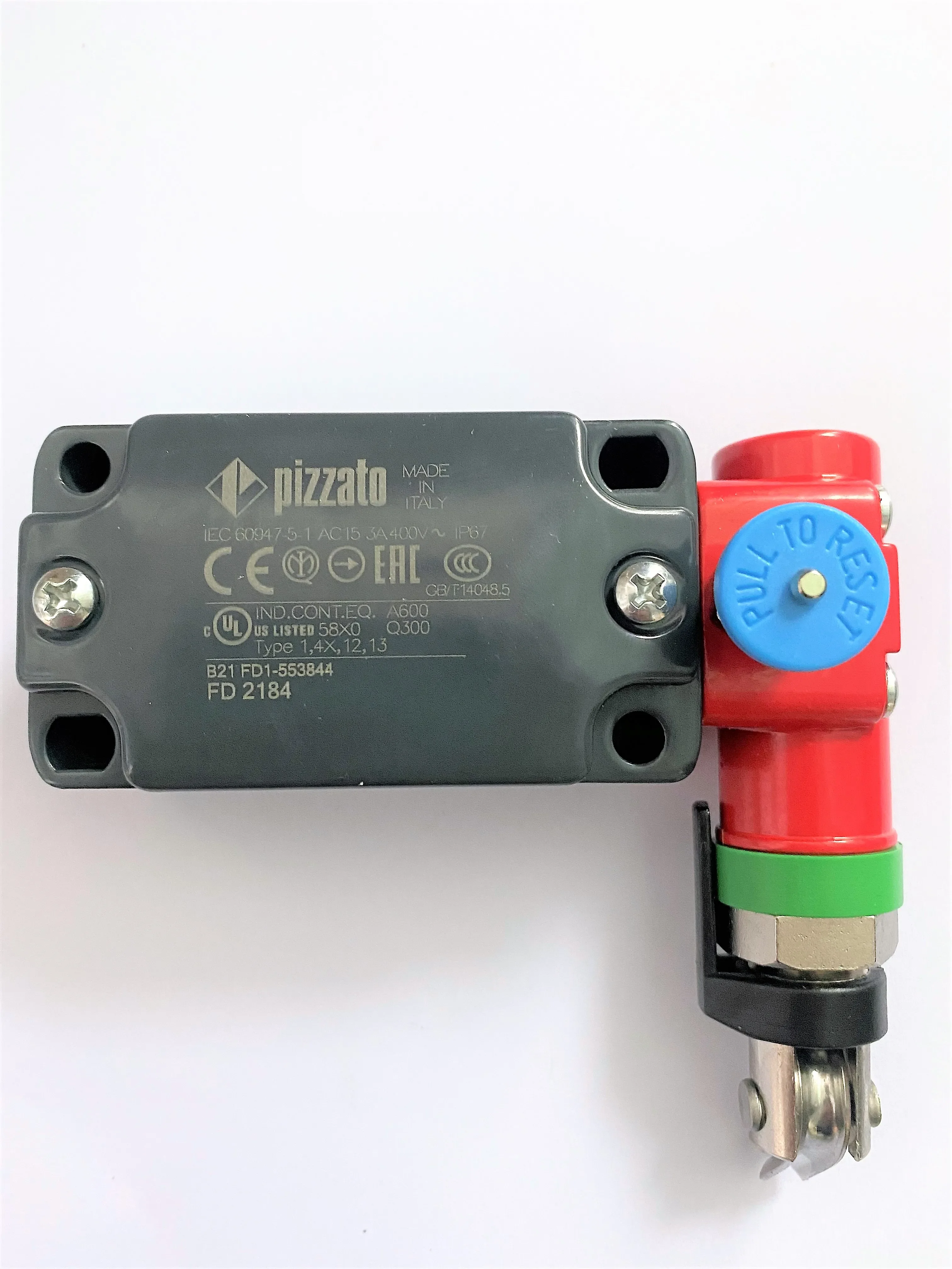 

New original Pizzato three-time -closed pull rope line switch FD2184