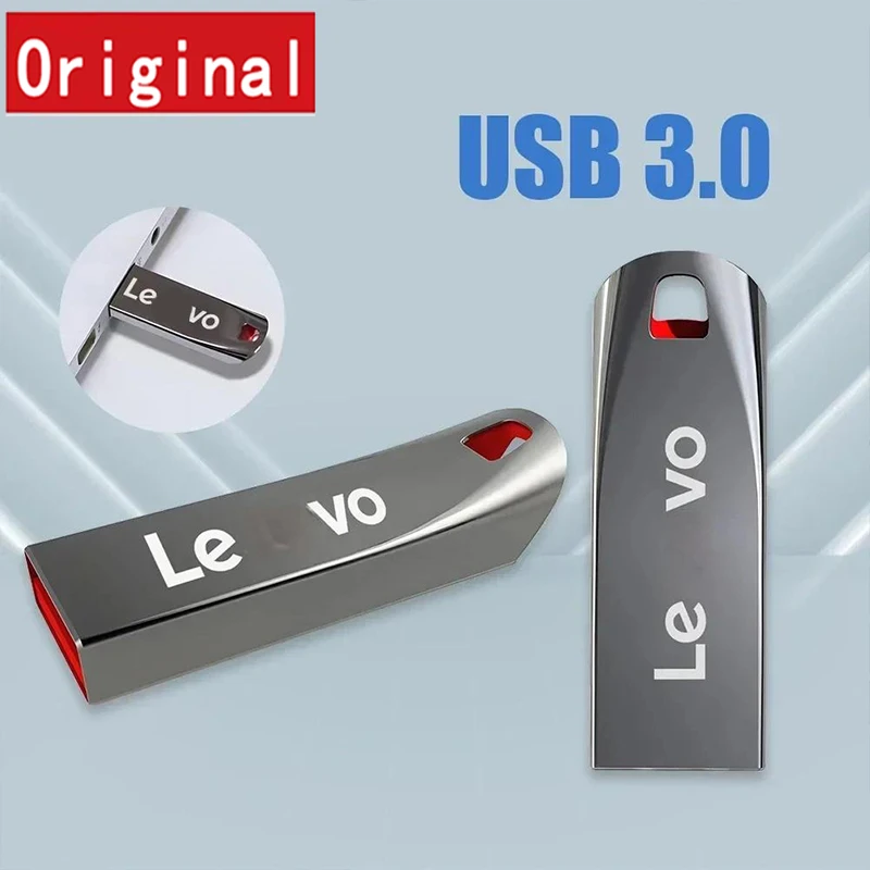 محرك فلاش 2 تيرا بايت USB 3.2 فائق السرعة نقل معدني صغير U القرص القلم محرك نوع C ذاكرة قرص مقاوم للماء SSD U Drive