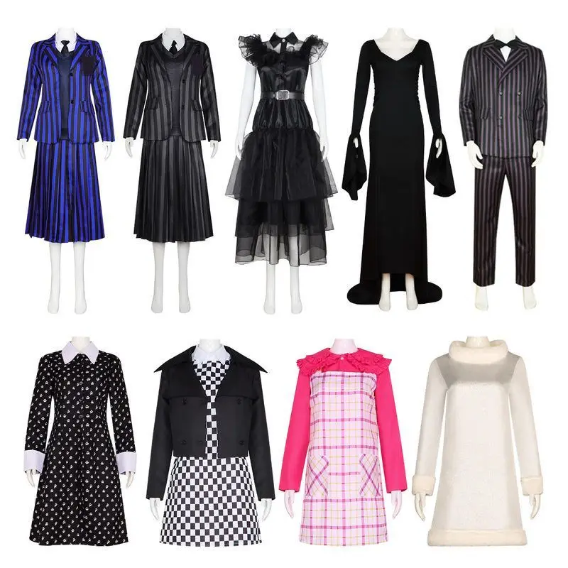 

Адама Лета Косплей Гомес Адамс Папа Костюм Среда Представление Хэллоуин Сова Традиционная Китайская Этническая Сценическая Одежда