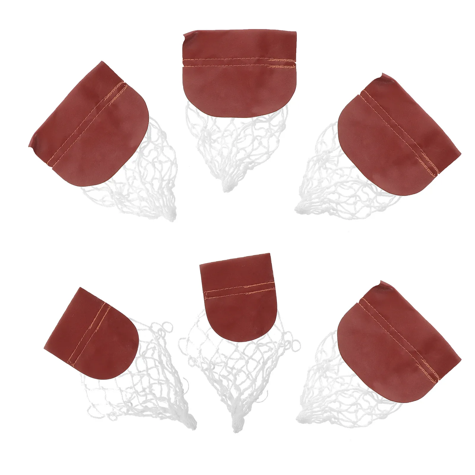 

Набор из 6 износостойких сменных сеток для бильярдных карманов (7,5x2,4 дюйма) для домашнего и клубного использования, простая установка