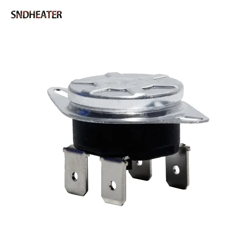 Sndheater ksd302x 65/70/80/95/125c elemento de controle de temperatura 250v 20a 4 pinos aquecedor de tanque de água termostato interruptor reinicialização manual