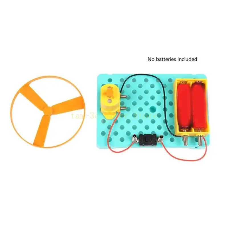 Bộ thí nghiệm khoa học DIY dành cho trẻ Bộ dụng cụ học tập mạch STEM Đồ chơi vật lý Học mạch nối tiếp và mạch song song D0UA