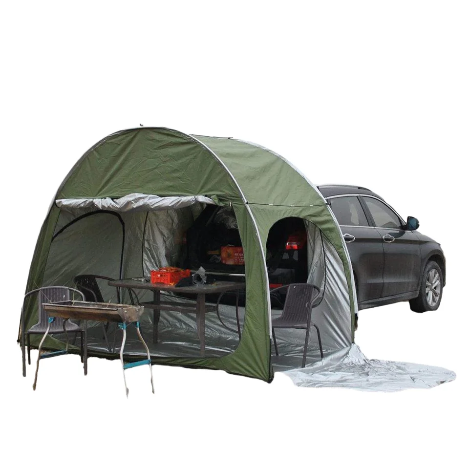 

Portable Waterproof Car Rear Tent SUV Roof Sun Shelter for Camping and Bike Storage Can Be Used Alone