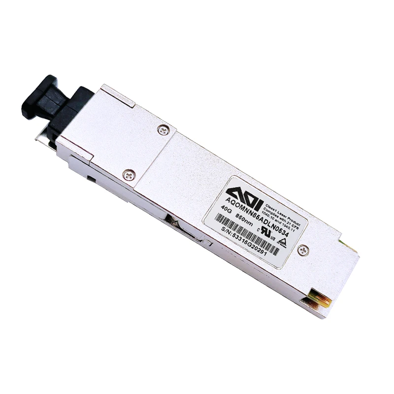 QSFP 40Gb LC MPO Transceiver Module 40GBASE-LR4 QSFP+ 1310nm 10km/20km DDM Fiber Optic Module For MikrotikOptical Equipment