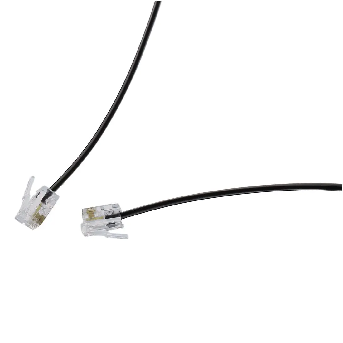 Cable de teléfono RJ11 6P4C, módem ADSL, 2 metros