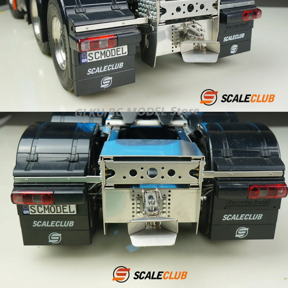 SCALECLUB 1/14 トラクタートラックヘビートラクタートラックマッドトラックトレーラーシミュレーション金属フック牽引フック装飾部品