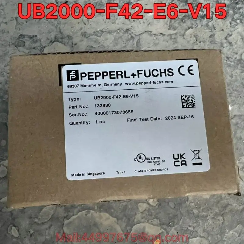New UB2000-F42-E6-V15 ultrasonic sensor Latest prices for August 2026