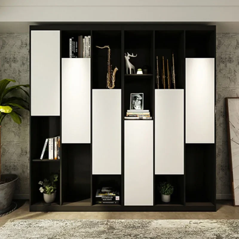 Storage Closet Bookcases Modern Organizer Living Room Bookshelf Stand Collect Book Libreria Estanteria Bedroom Furniture