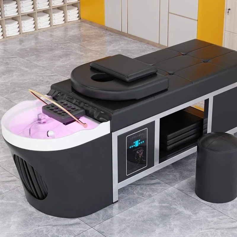 

Portable Japanese Comfortable Hair Spa Salon Chair Professional Massage Parlor Shaving Chairs Washing Cadeira Machine Shower