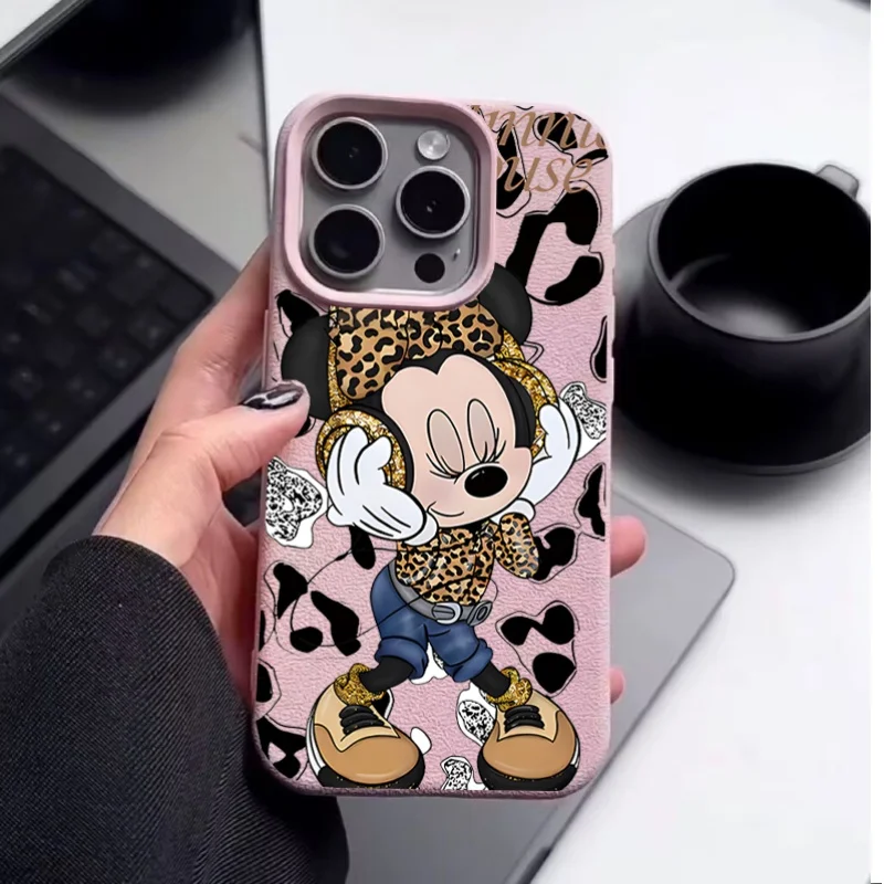 Casing Ponsel Retro Minnie Mouse untuk Realme C75 C63 C53 C55 C30S C35 C21Y C20 11 9 12 13 14 15 Pro Plus Narzo 50A P3X NOTE60 Cover