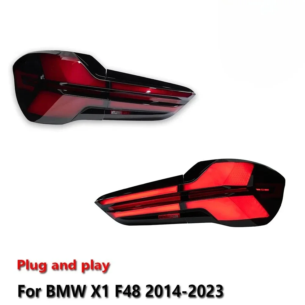 

Car LED Tail Light Assemblies For BMW X1 F48 2014-2023 Auto Fog DRL Brake Turn Signal Lamp Plug And Play