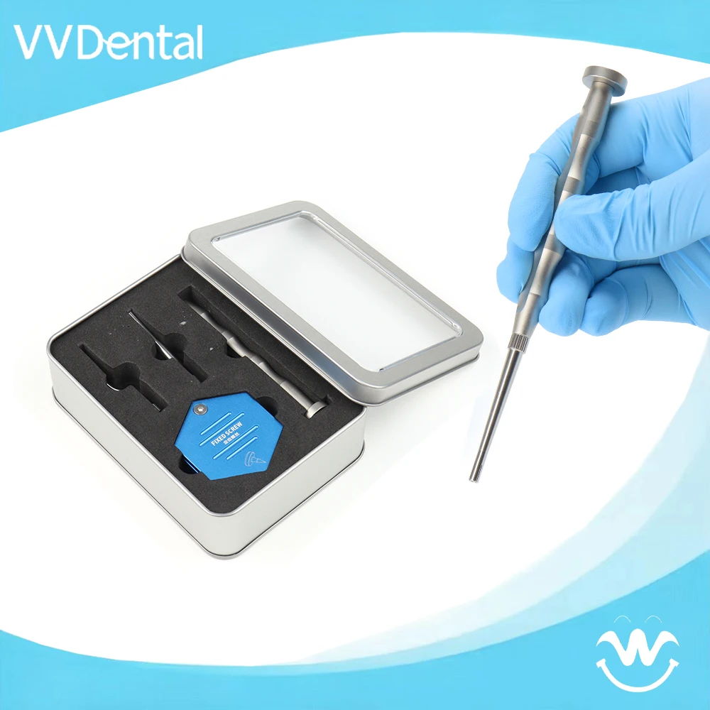 Dental GBR Automatic Bone Tack Kit Bone Tac Auto Gun Membrane Titanium Tacks Screw Surgery Kit Membrane Fixation Pins Holder