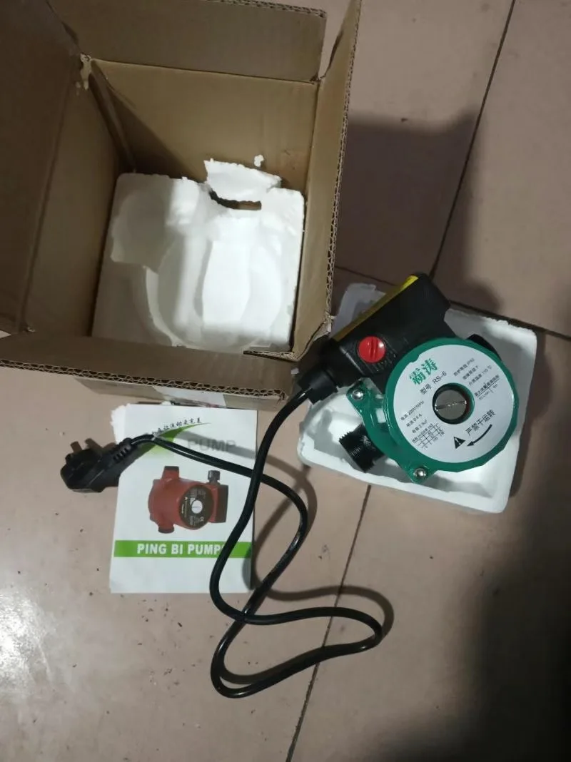 Imagem -04 - Bomba de Reforço Ultra-silenciosa Quente Caldeira para Aquecimento Central Circulação de Água Quente ar Condicionado Doméstico 220v 100w