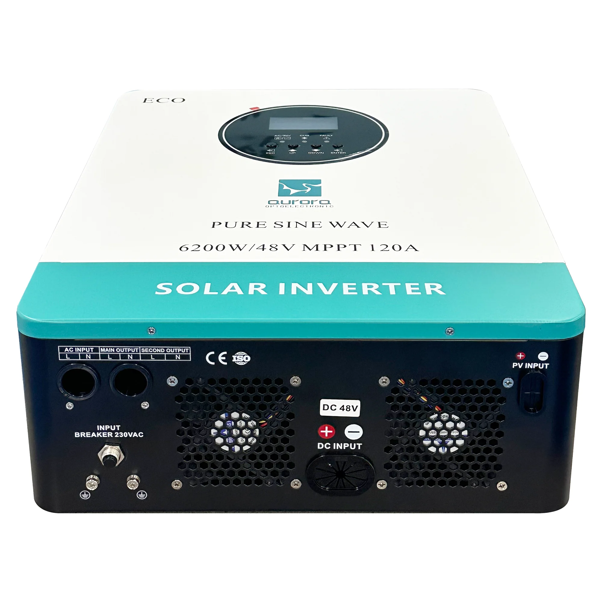 

【Hot】SUNLUX YF-FS-HP 6248-D Hybrid Solar DC/AC Inverter 6500W 240VAC Sine Wave 60Hz MPPT IP65 Lead-Acid Compatible 98% Efficienc