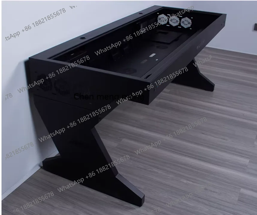b56 Computer chassis integrated table, two hosts can be installed for two, cool MOD large chassis, water-cooled e-sports table