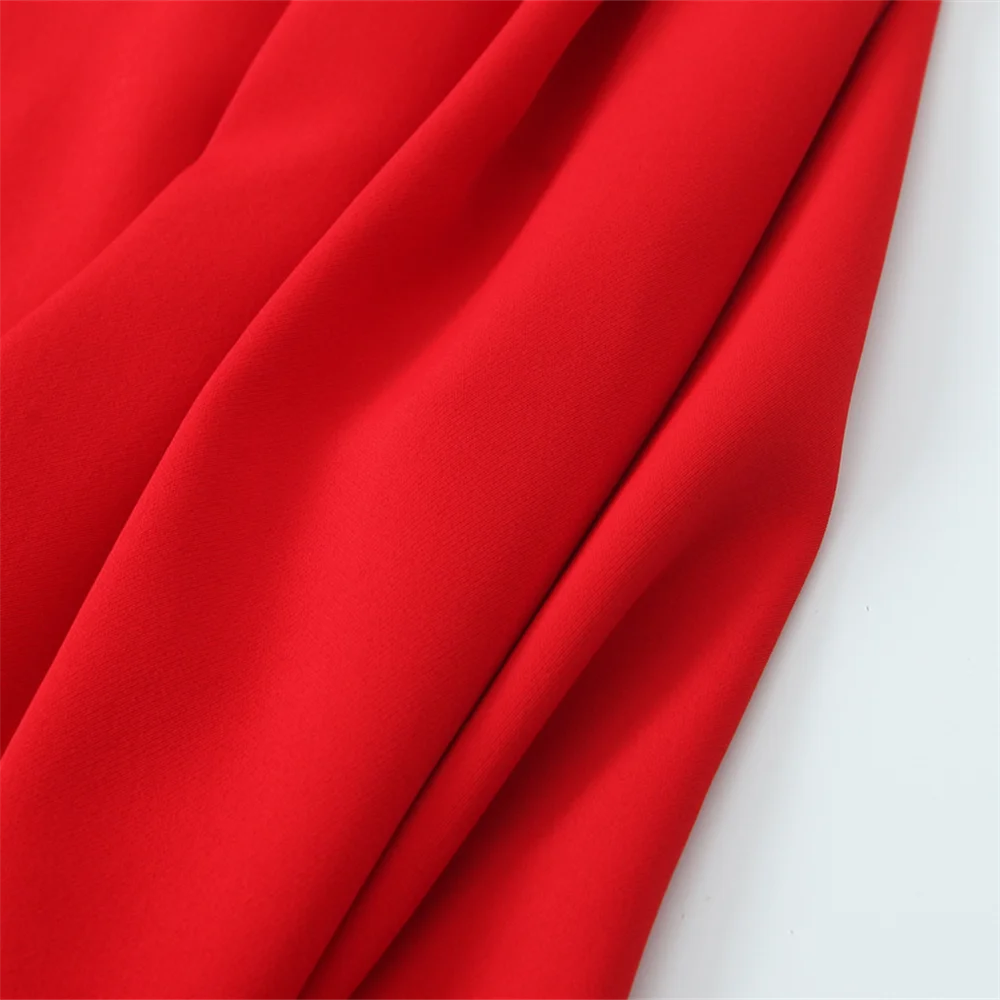 2024 RARF Winter nieuw product damesjurkstijl rugloze hangende halskraag mouwloze lange midi-jurk