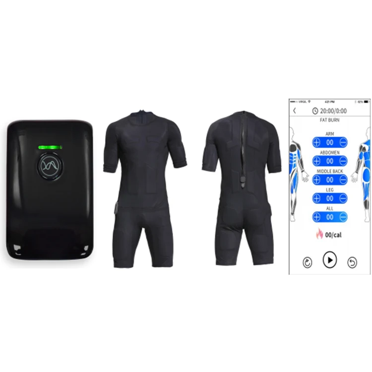 2023 newest gym equipment exercise fitness home ems workout suit for fat burning