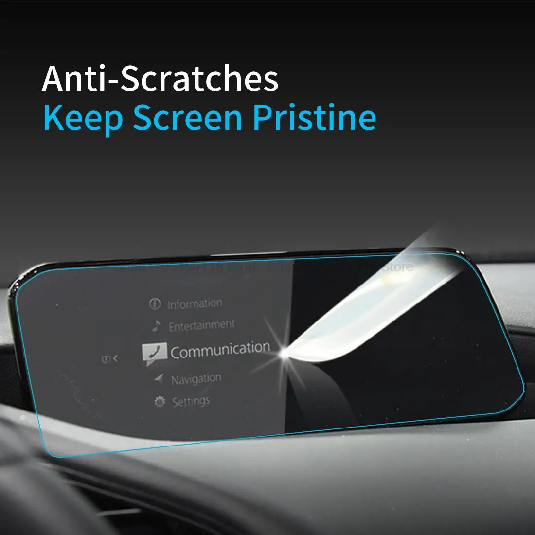 Tempered Glass Screen Protector Film For Mazda 3 BP Axela CX-30 CX30 2019-2022 LHD Car Navigation  interior film anti-scratch