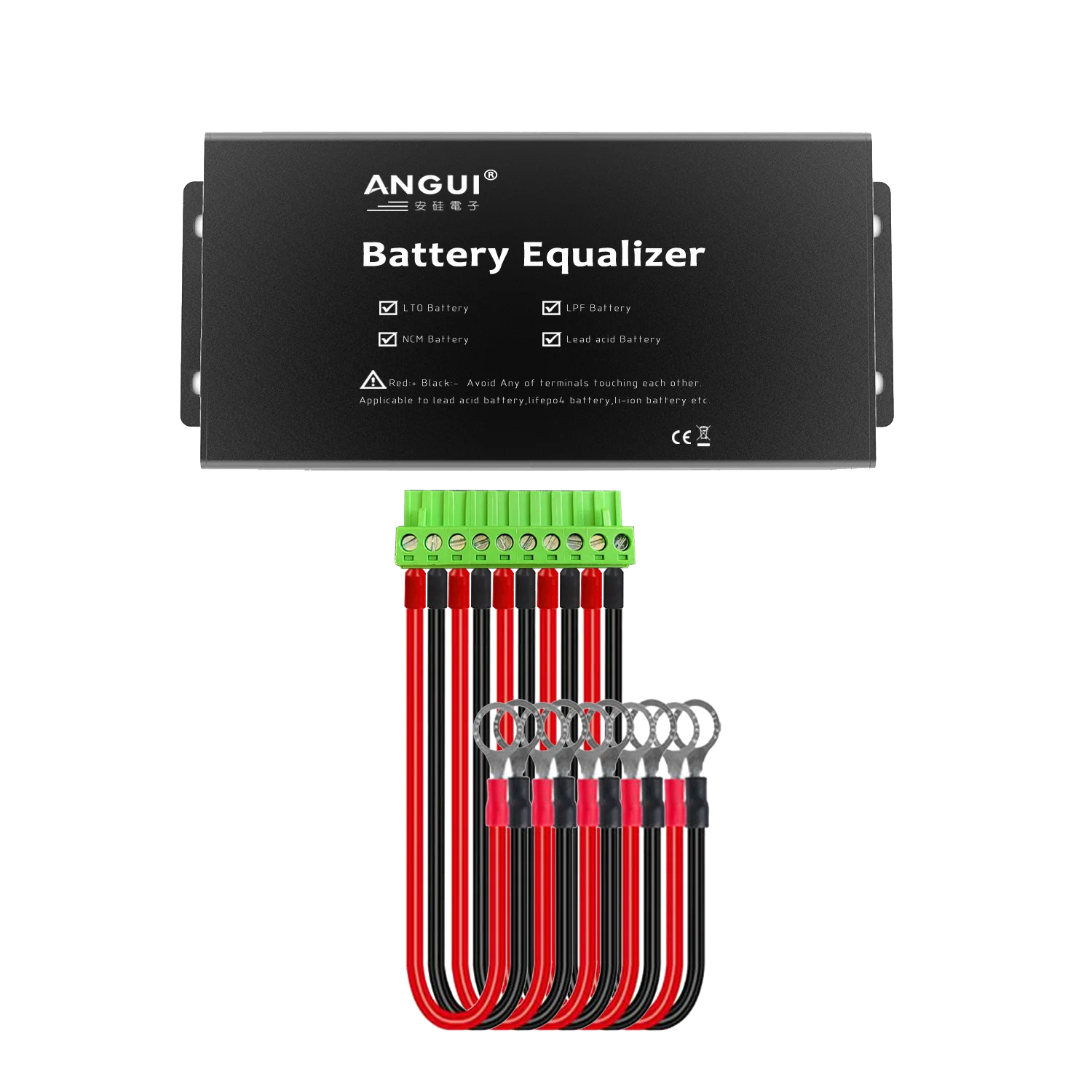 Angui Batterij Equalizer Batterijen Protecter 24V 36V 48V 60V 72V 84V 96V 108V Spanningsregelaar Actieve Balancer Lood Zuur Li-Ion