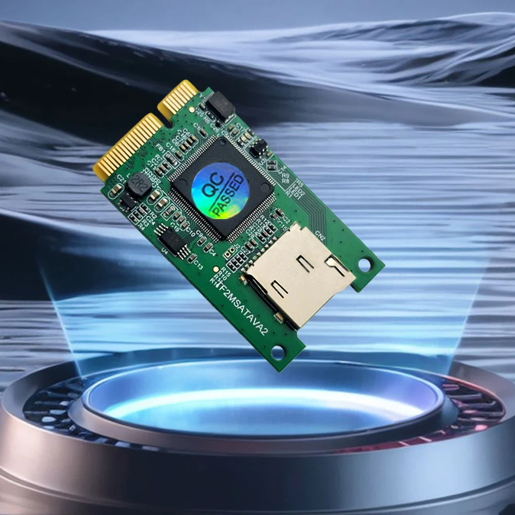 Micro SD TF-kaart naar MSATA-adapter als SSD voor pc-computerlaptop