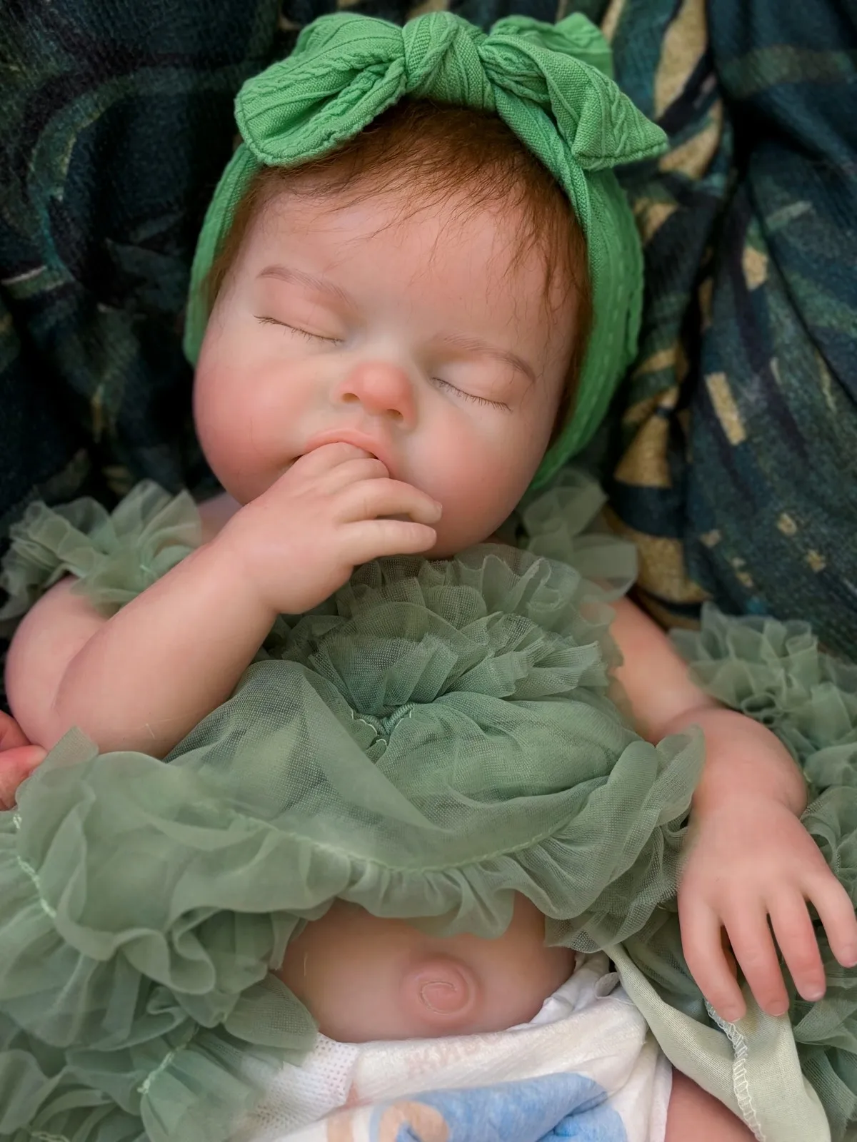 20Inch Open Mouth Silicone Girl Reborn Full Solid Silicone Reborn Dolls Painted Baby Doll Toy For Kids Reborn Corpo De Silicone