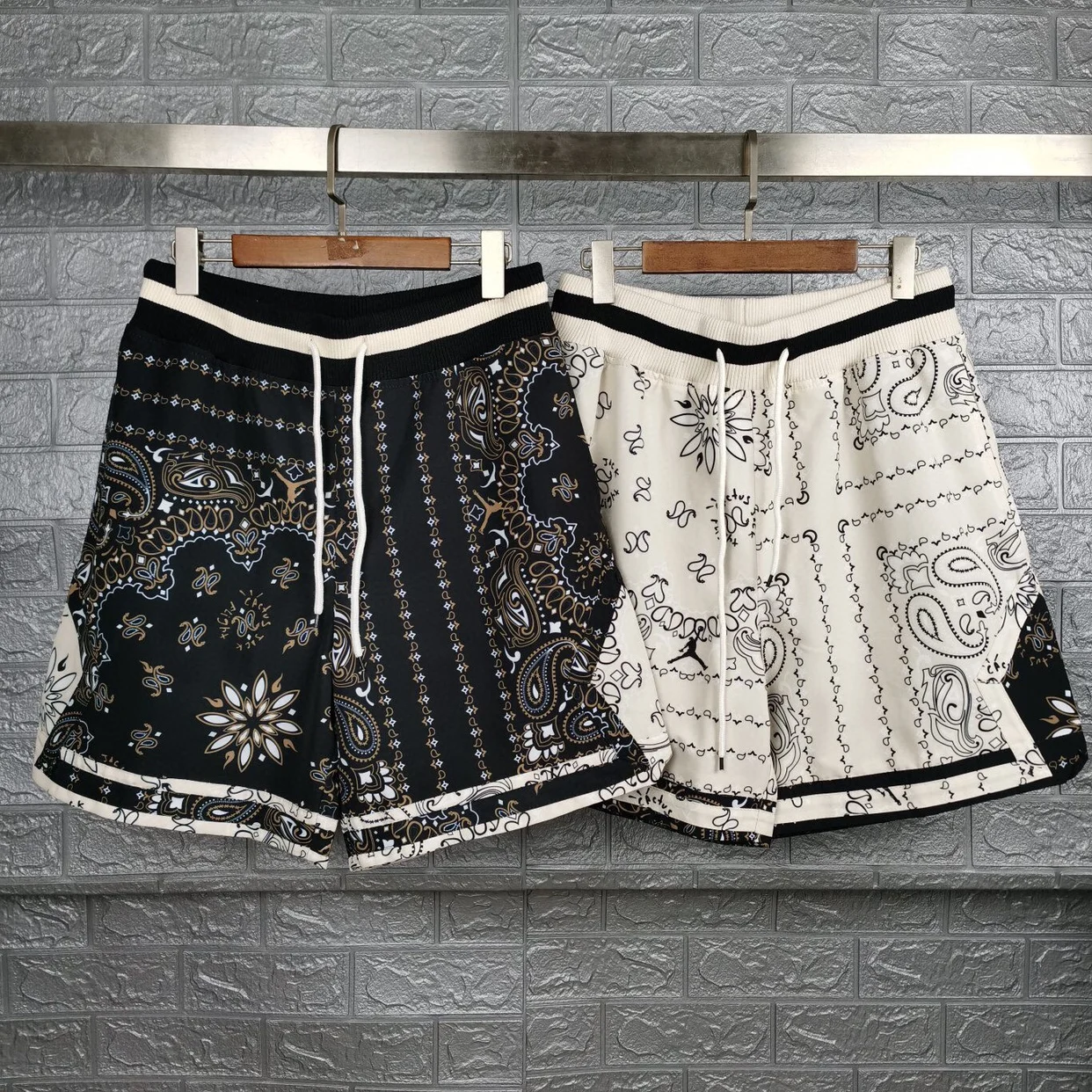 

Брюки Cedric Gharbi с принтом, спортивные, в стиле хип-хоп, длиной до колена, прямого кроя, повседневные, для молодых мужчин, летняя одежда