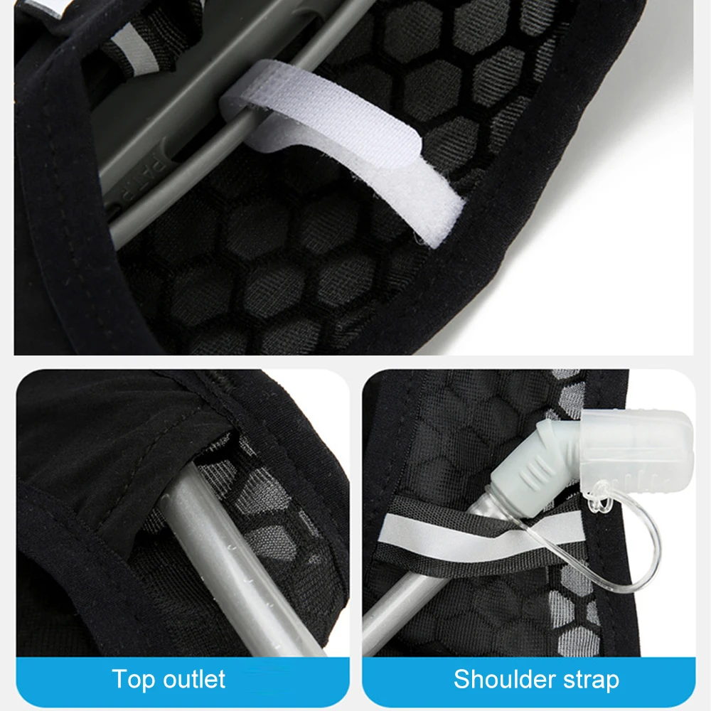 

Легкий гидратационный рюкзак-жилет (1 шт.) для мужчин и женщин: для бега, походов, катания на лыжах, кемпинга, велоспорта, марафона