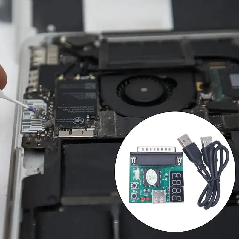 Испытательная карта с ошибкой компьютера USB Питание 4 цифр диагностической карты для ноутбук