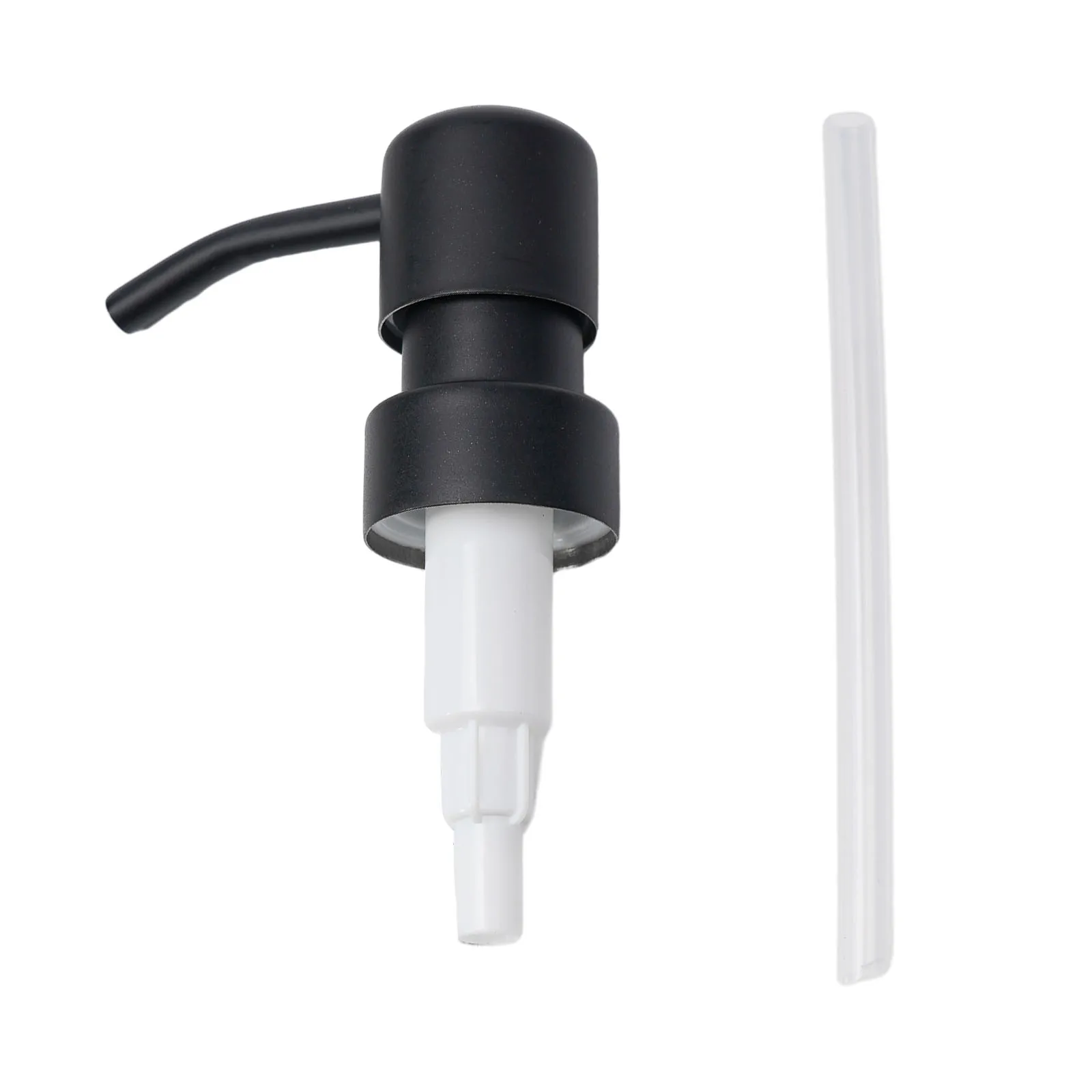    Rvs Hand Zeep Pomp Dispenser Hoofd Push Type Lotion Pomp Hoofd Badkamer Vloeibare Zeep Shampoo Dispenser - afbeelding 1