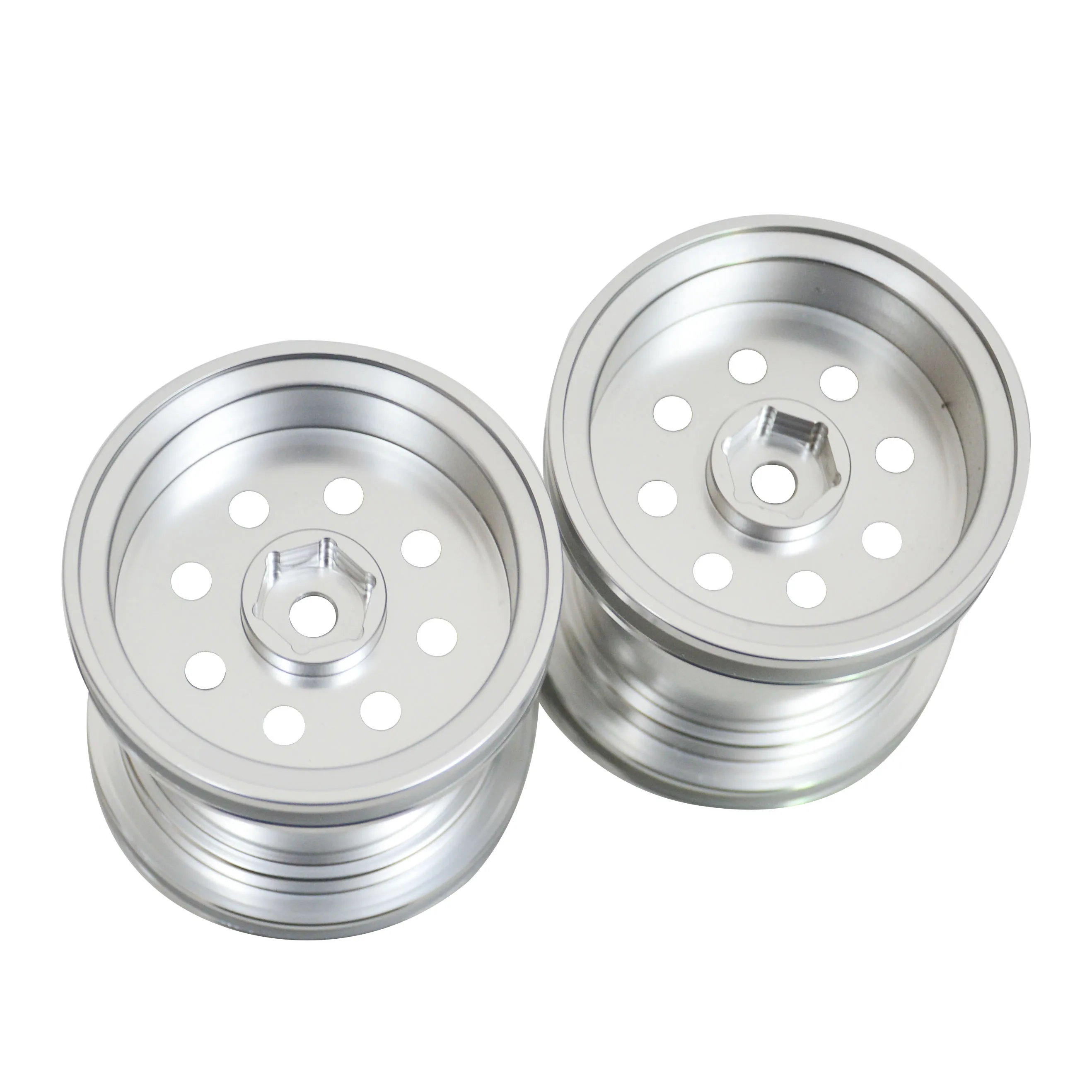 Aluminium-Felge/Nabe für Tamiya 6x6 Konghead G6-01 WR-02 RC Auto-Ersatzteile