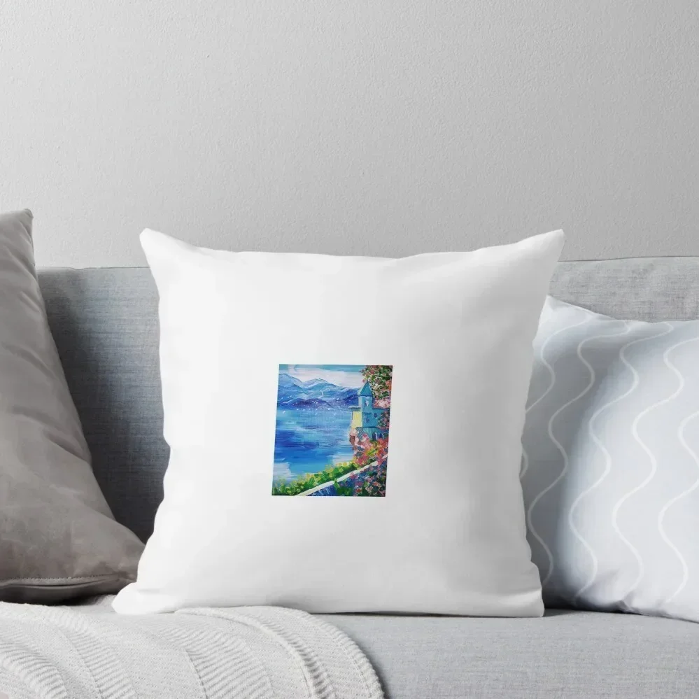 Lake Como,Italy Throw Pillow Pillow Decor pillows decor home pillow