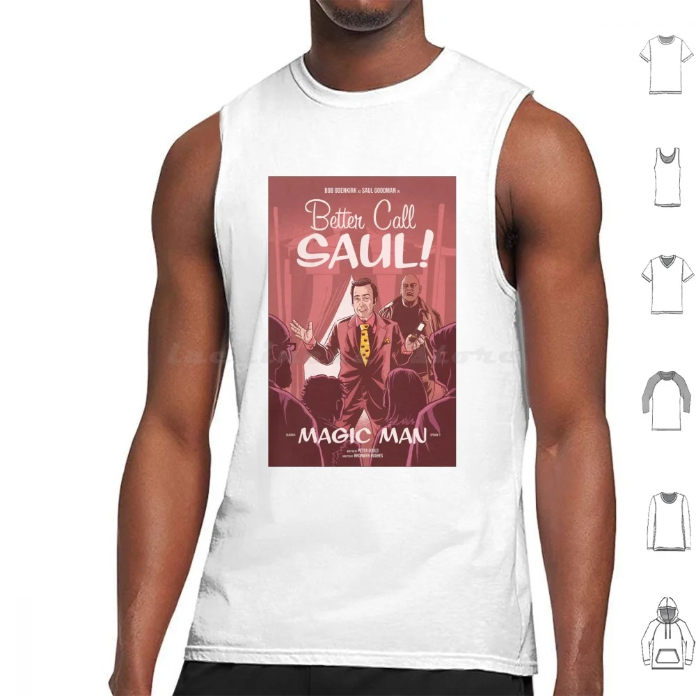 Better Call Saul Magic Man Tank Tops Vest Sleeveless Attorney Attorney At Law Better Call Saul Funny Lawyer Law Lawyer Lawyer
