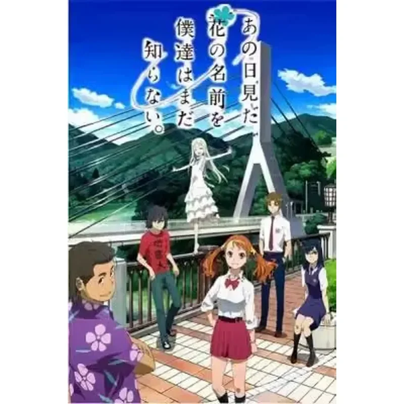 BD Blu-ray Disc We Still Don't Know the Name of the Flower We Saw That Day 6 Discs Japanese High Score Animation