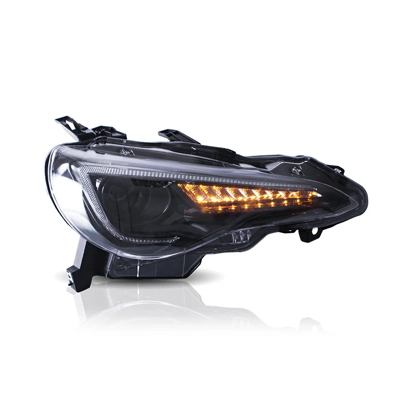 

LED Headlights Head Light 2012-UP Sequential Scion FR-S Lamp for Toyota BRZ FT86 GT86