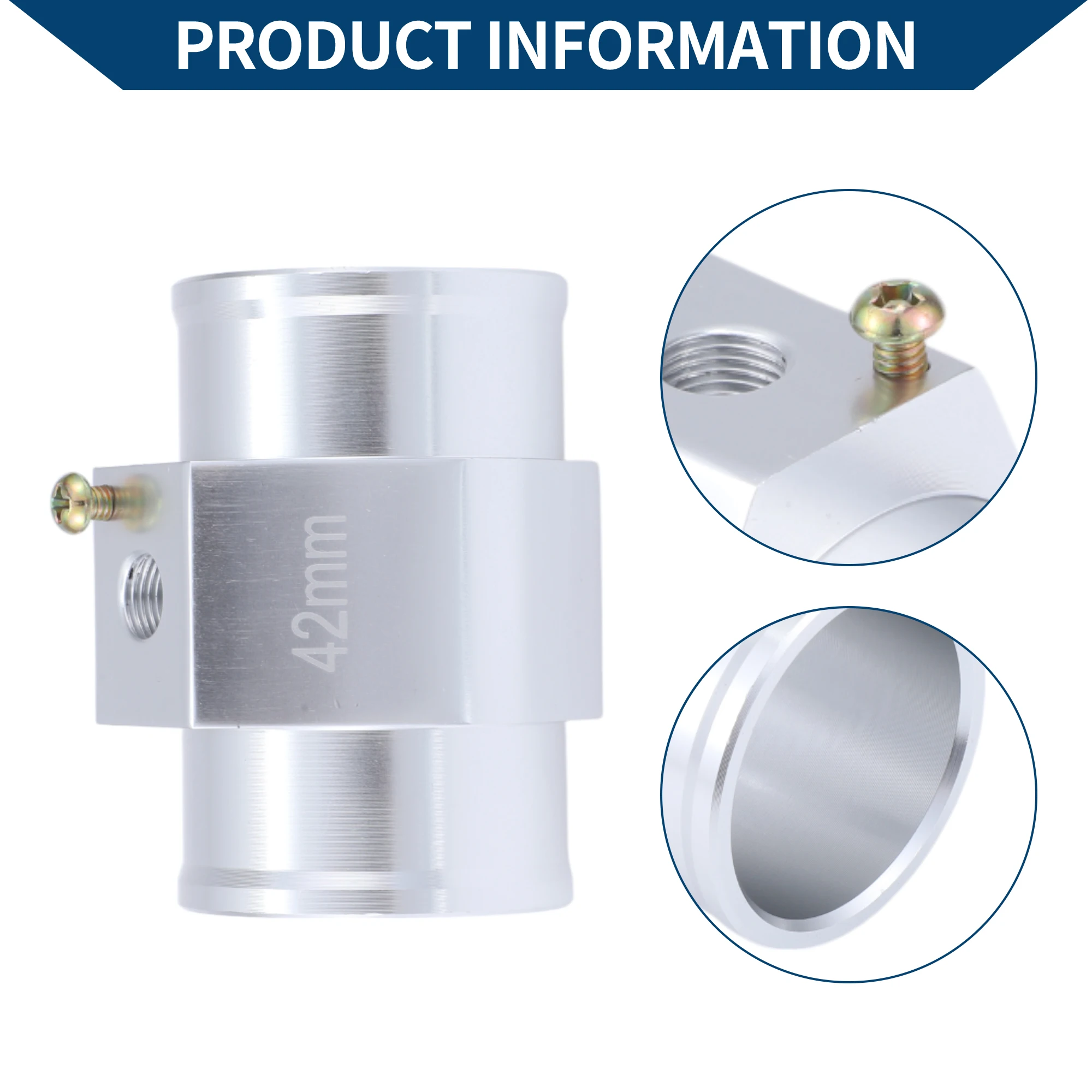 UXCELL Kit de sensor de temperatura del agua 1/8 "NPT 1,65" 200'F encendido - 185'F apagado enfriamiento automático del radiador