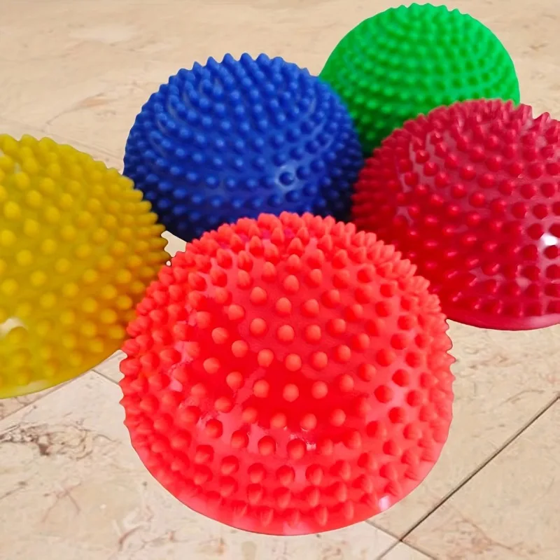 6-pcs-river-crossing-stones-tactile-mats-spiky-massage-balls-semi-circle-balance-trainer-for-home-with-inflator-pump
