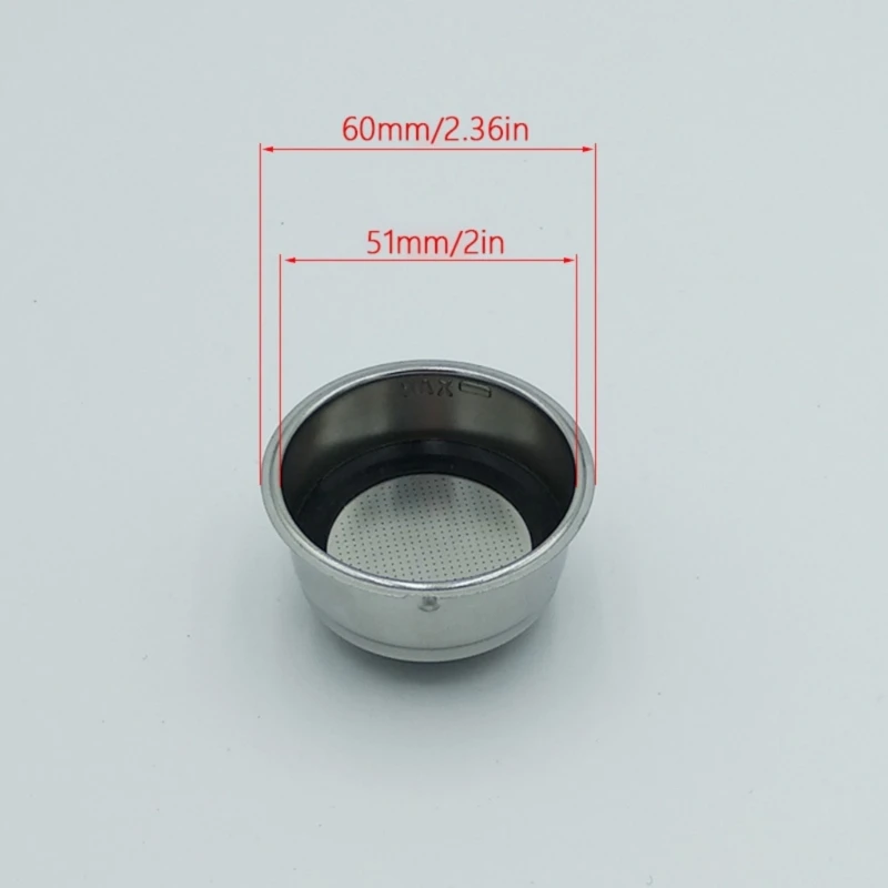 Coffee Grounds Filtering Tool Stainless Steel Texture Perfect for Coffee Machine Dropship