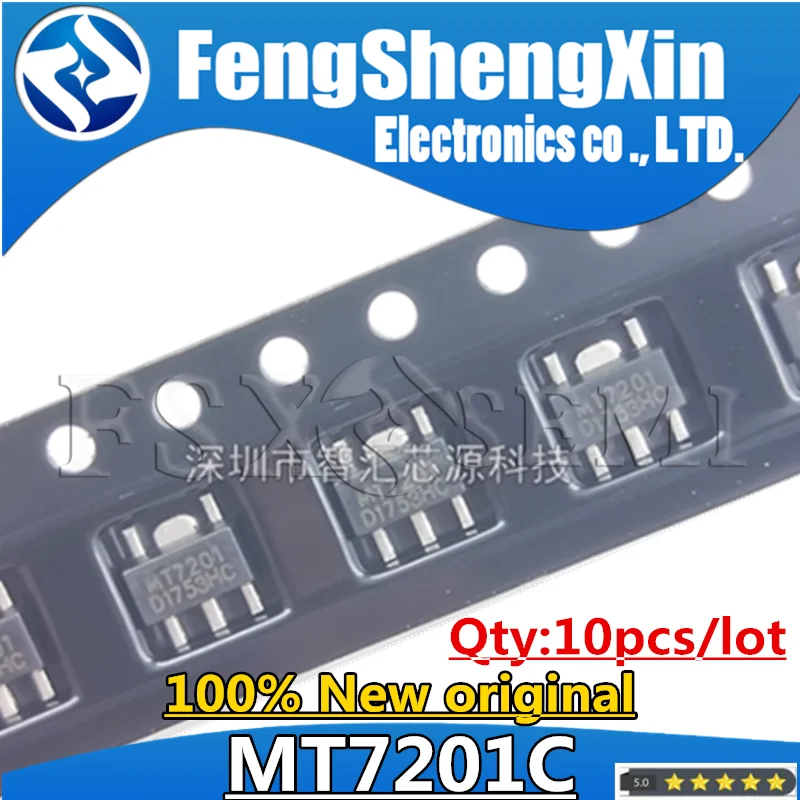 10pcs/lot  New MT7201C MT7201 7201C SOT-89-5 LED LCD DRIVER IC