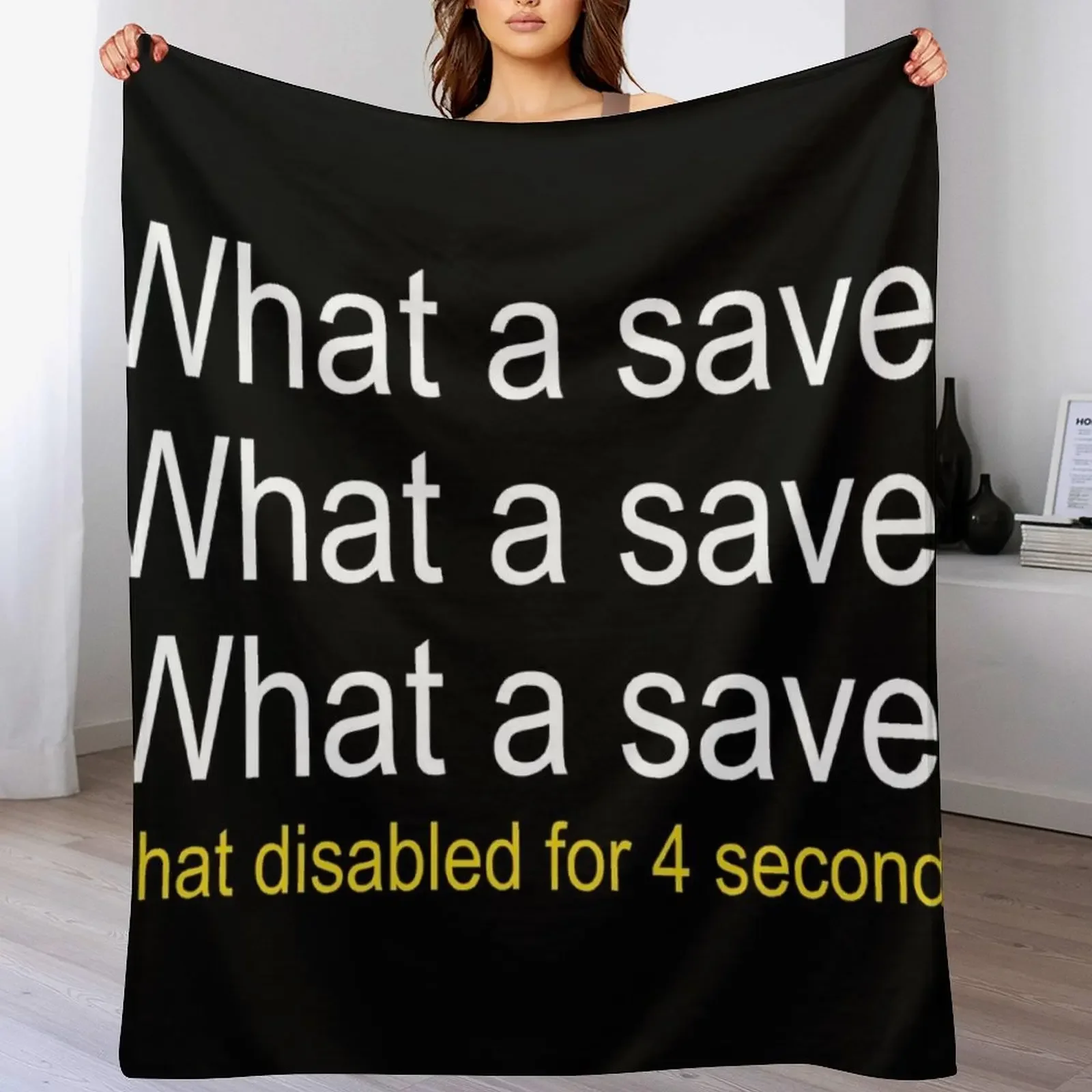 ¡Qué salva! Chat handicapé Rocket League manta mantas y mantas rellenas camas decorativas sofá mantas