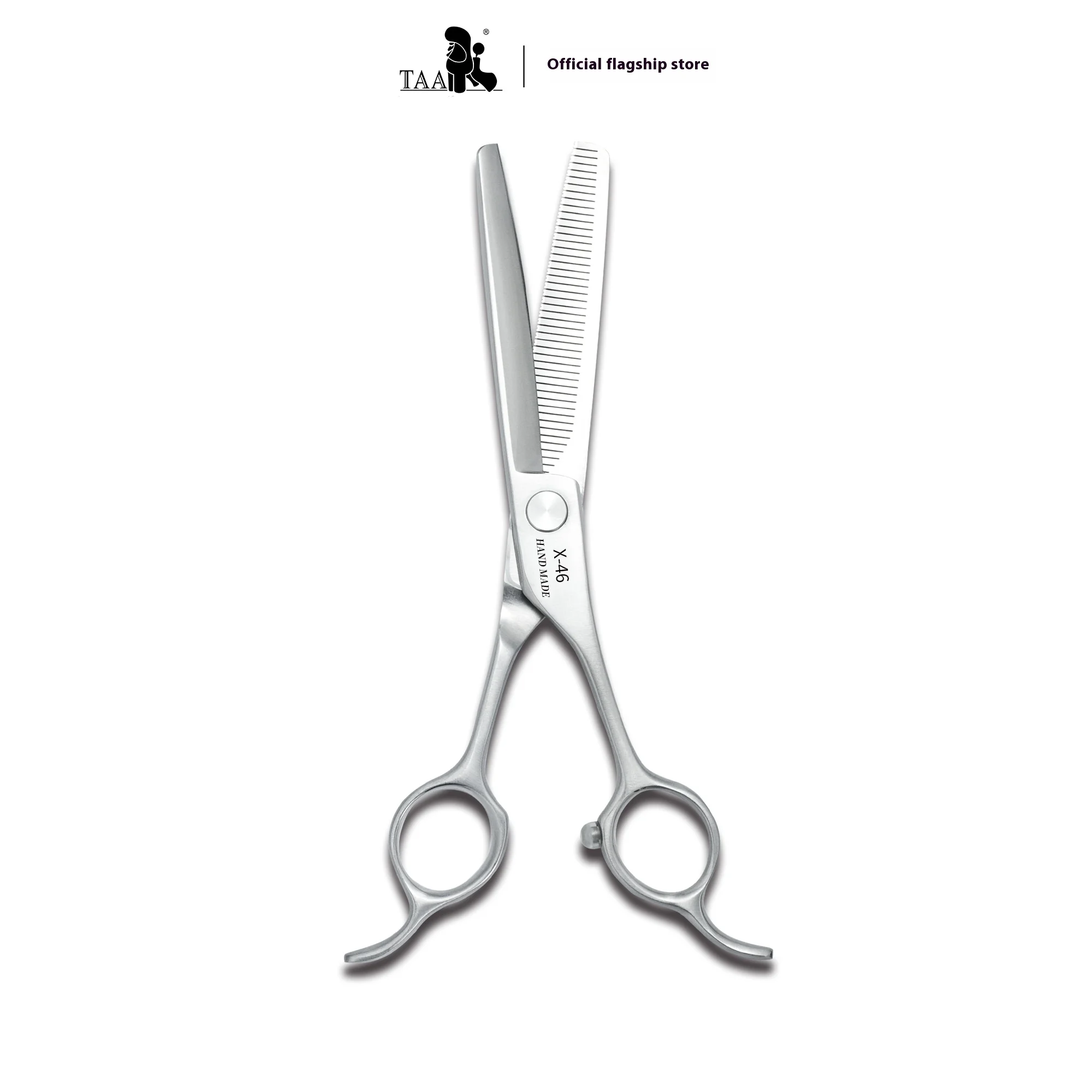 TAA 6 inch finishing tooth scissors pet beautician X46 pet store professional tooth scissors thin scissors