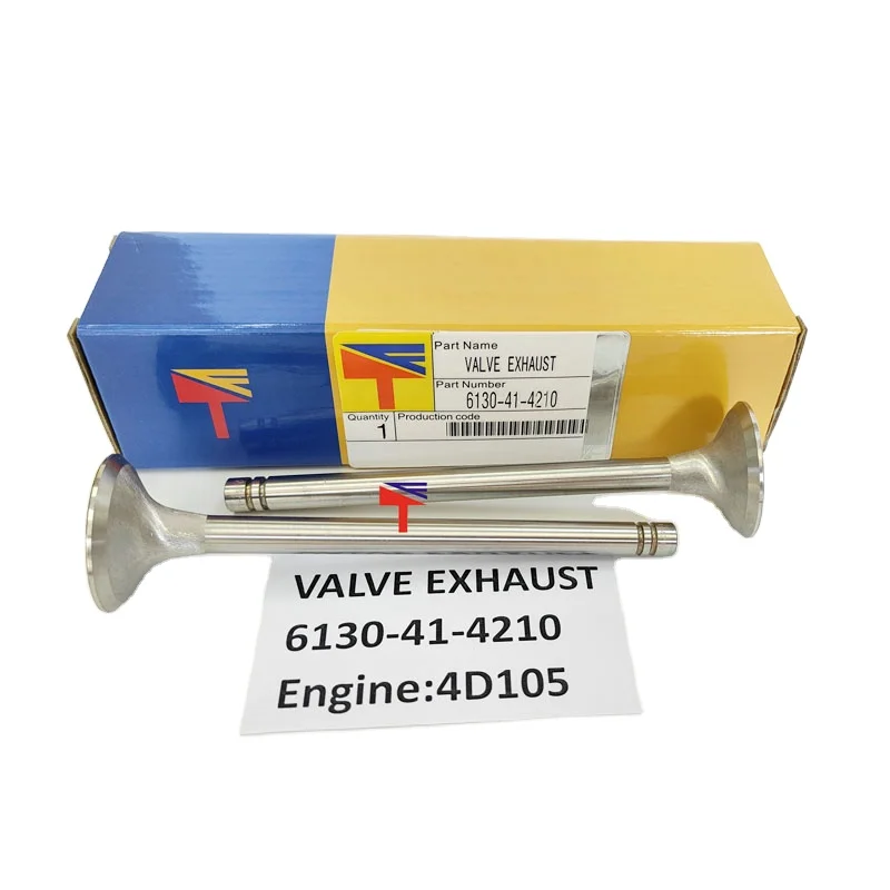 

Engine Parts VALVE EXHAUST 6130-41-4210 for Engine 4D105