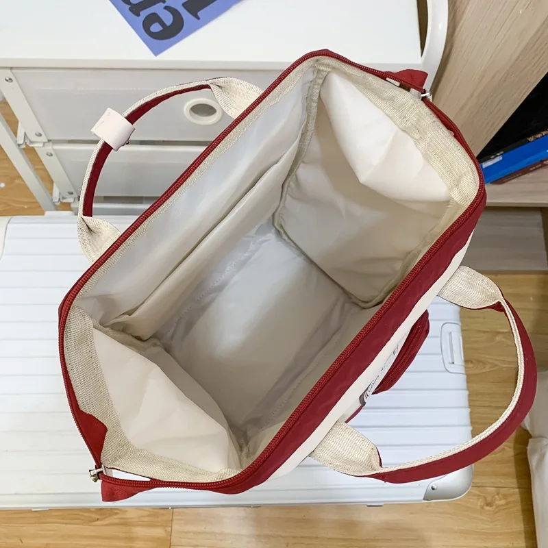 Mulheres náilon mochila doce cor à prova dwaterproof água sacos de escola para adolescentes meninas meninos mochila feminina casual estilo simples