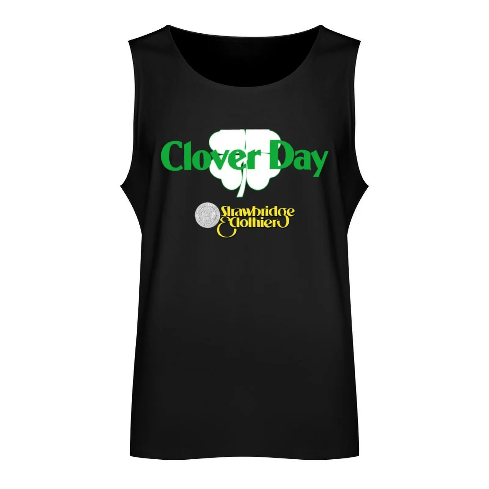 Strawbridge & Clothier Clover Day Tank Top Top summer sexy clothes men anime