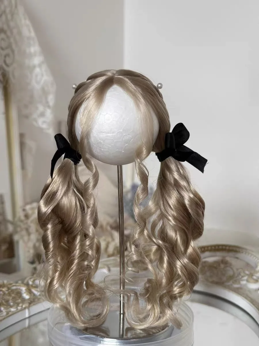 

Hair For Doll 1/4 1/3 1/6 BJD Doll Styling Hair 1 Piece Free Shipping