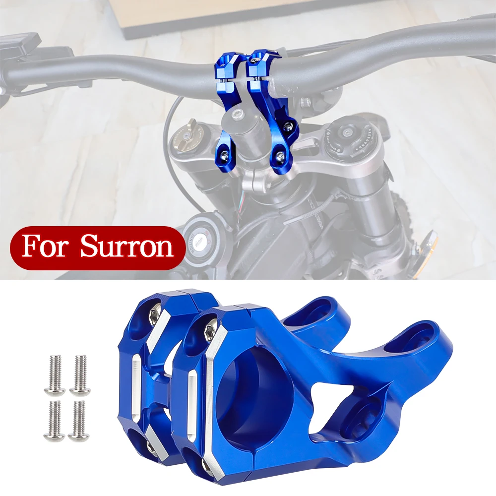 For Surron Sur Ron Light Bee X S Front Handlebar Bracket Electric Motocross Modified Parts Motorcycle Accessories CNC Aluminum