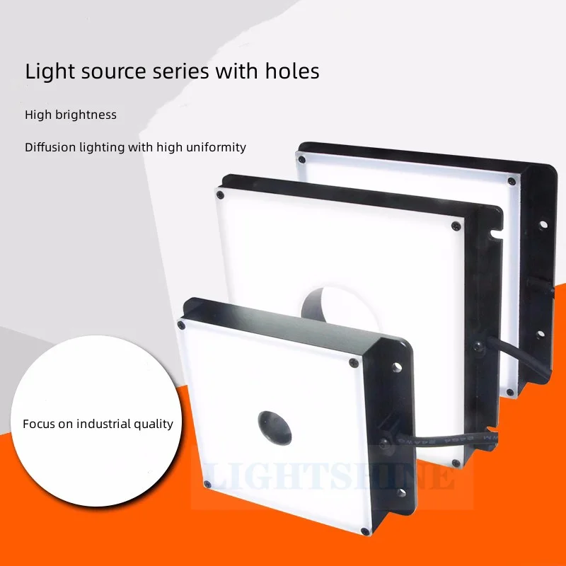 

Industrial Camera Bottom Luminous Open Hole Surface Light Source CCD Machine Vision Defect Detection Hole Square Backlight