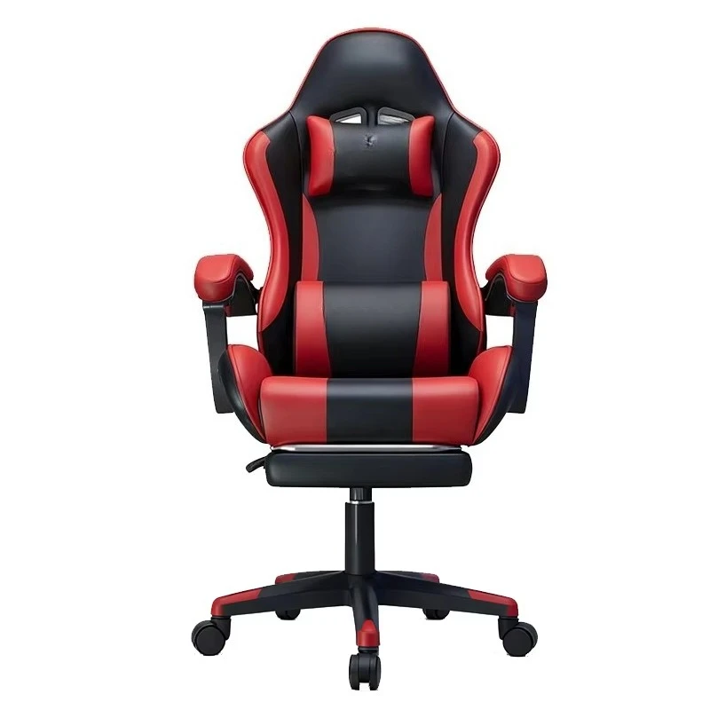 Luxury Gaming Chair High Back Adjustable Swivel Leather PC Chair