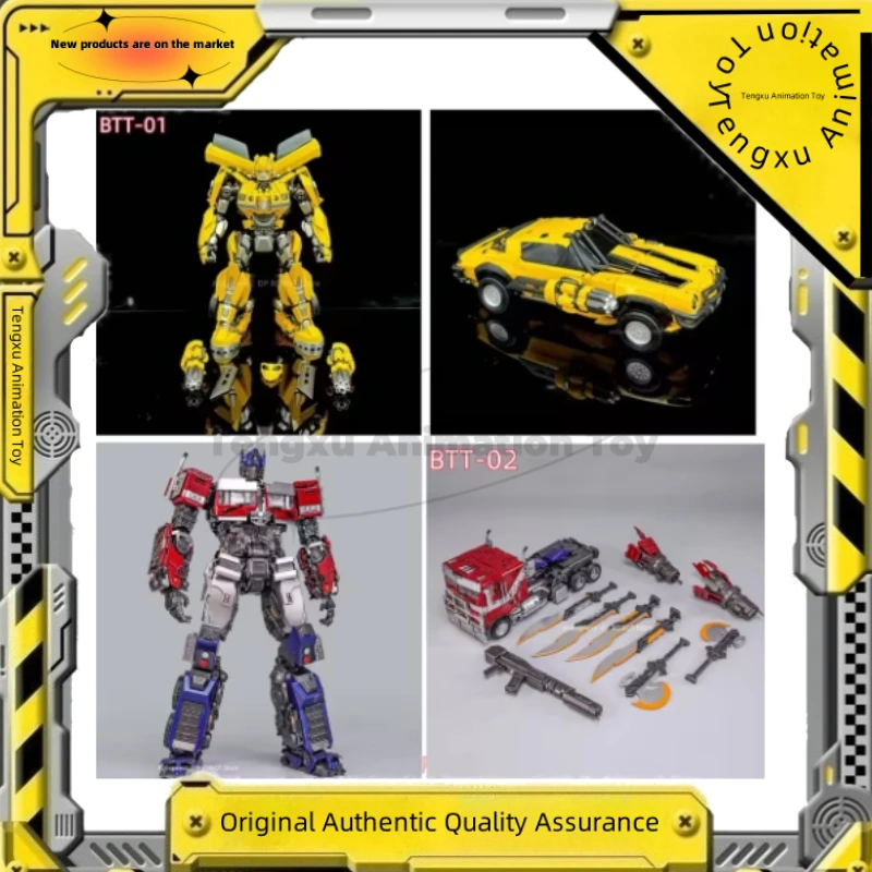 

【Spot Goods】Original Transformation Brave Troop Toy BTT-01 BBT01 Btt-02 BBT02 OP Prime BEE Movie 7 Robot 17cm Action Figure
