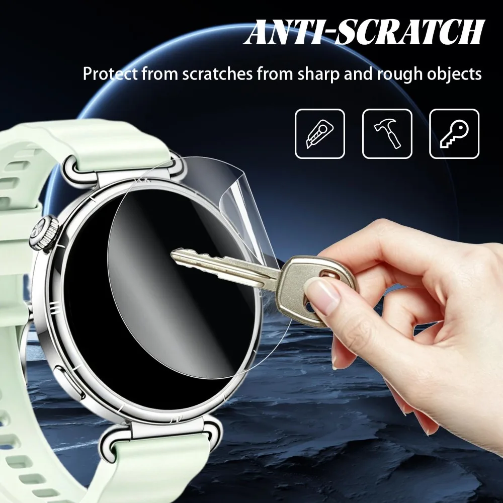 Soft Hydrogel Film for Huawei Watch GT 6 Pro 5 4 3 2 41mm 42mm 46mm Anti-Scratch Protective Film for Huawei GT5 Screen Protector